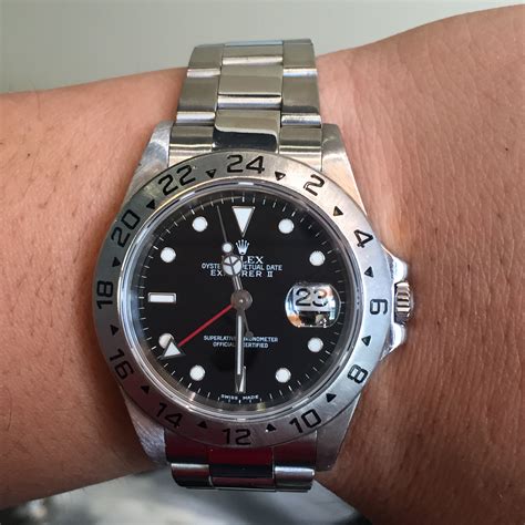 rolex explorer ii 16570 black|rolex explorer ii 16570 review.